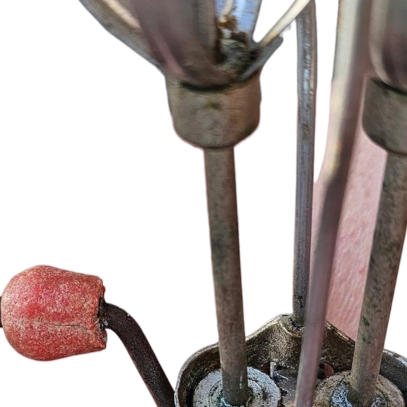 Vintage Superwhirl Stainless Hand Beater Turner Torrington, Conn. USA It Works! - Picture 8 of 9